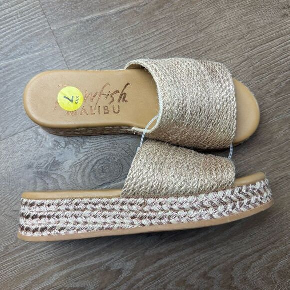 Blowfish Malibu |‎ Marshlo-B Rope Slide Sandals NWOT - Picture 2 of 7